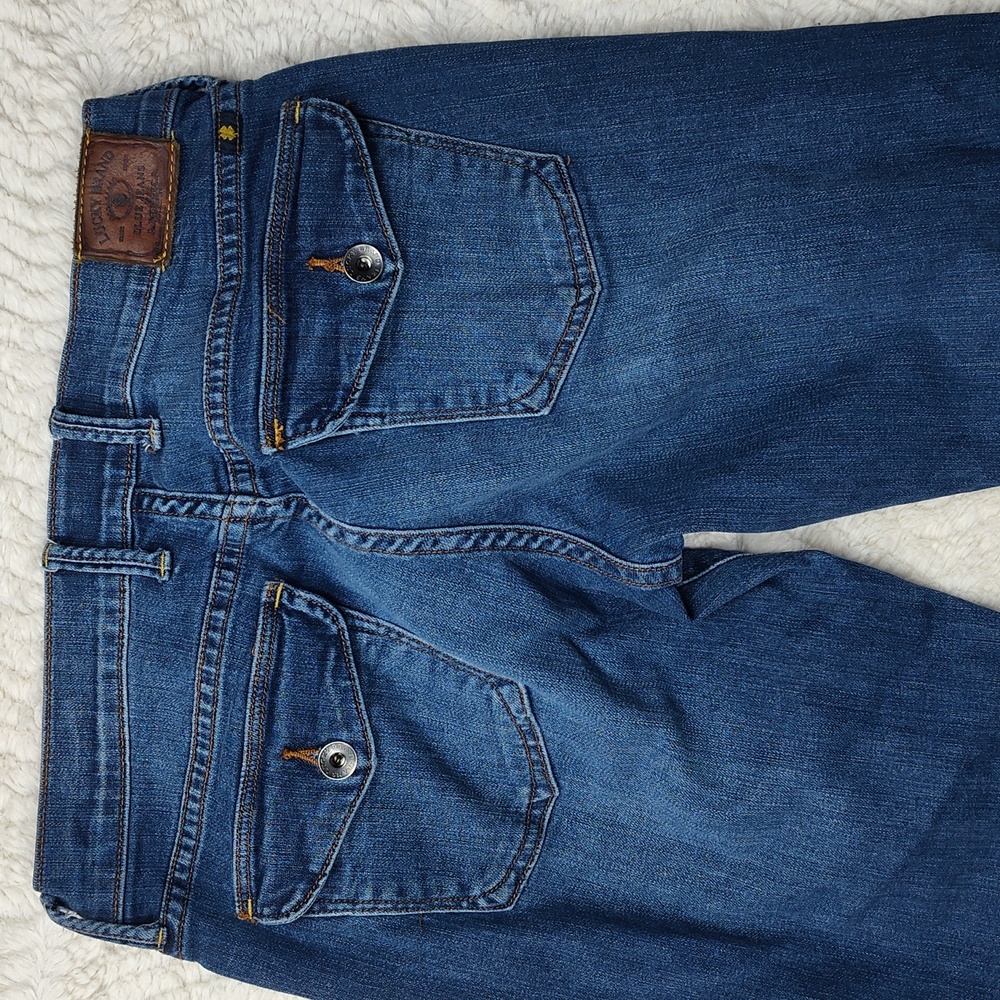 Women's Lucky Brand Sweet'N Crop Denim Blue Jeans Size 6/28 - Picture 7 of 11